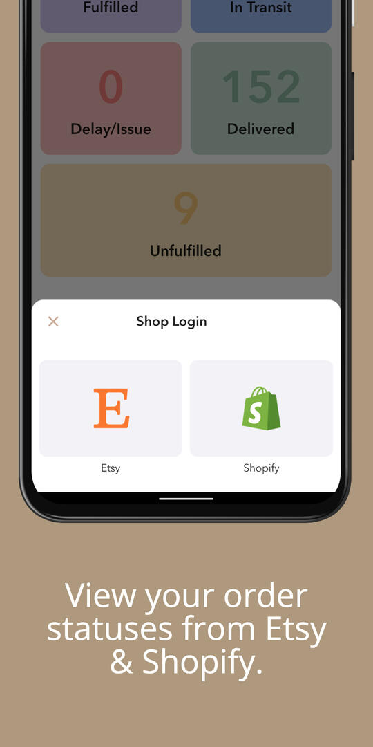 Shopify, Etsy, square space